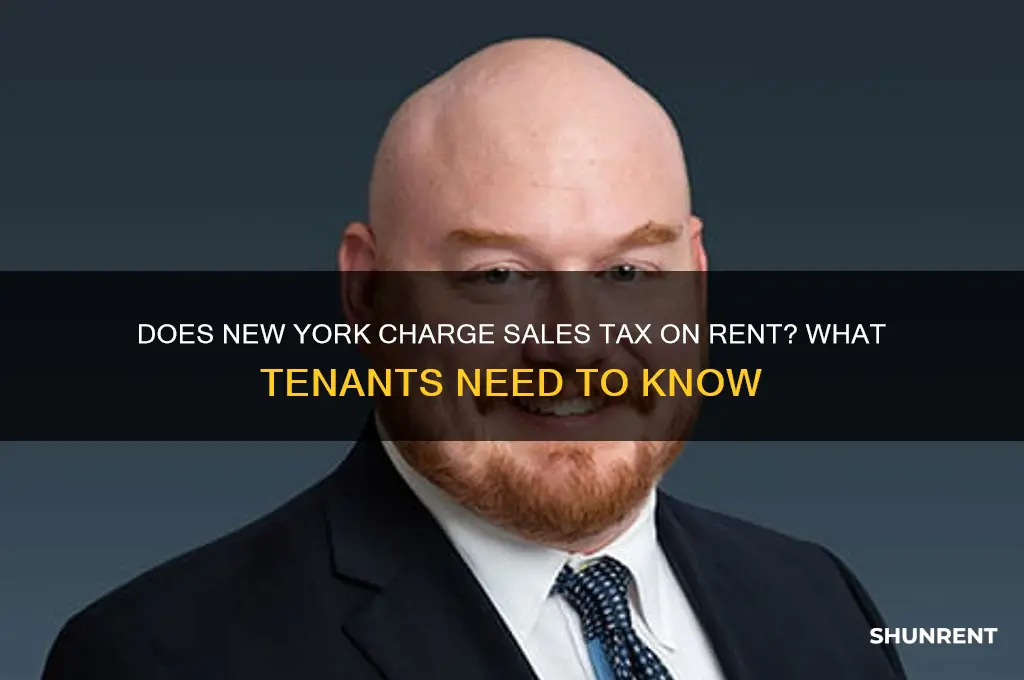 is there sales tax on rent in new york