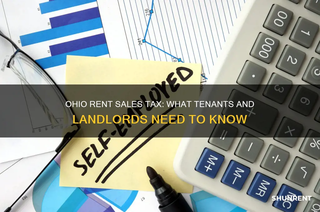 is there sales tax on rent in ohio