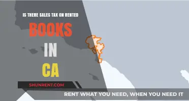 Do Rented Books in California Incur Sales Tax? Find Out