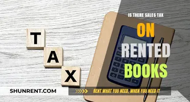 Do Rented Books Incur Sales Tax? A Comprehensive Guide