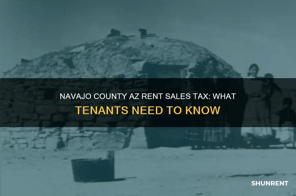 is there sales tax on rents in navajo county az