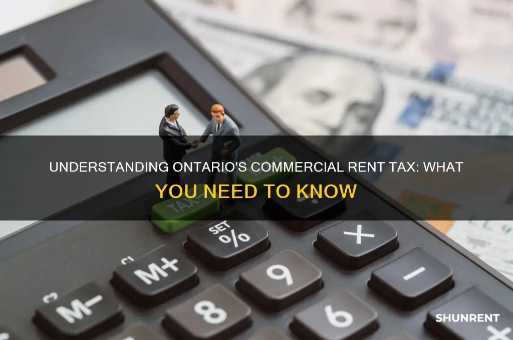 is there tax on commercial rent in ontario