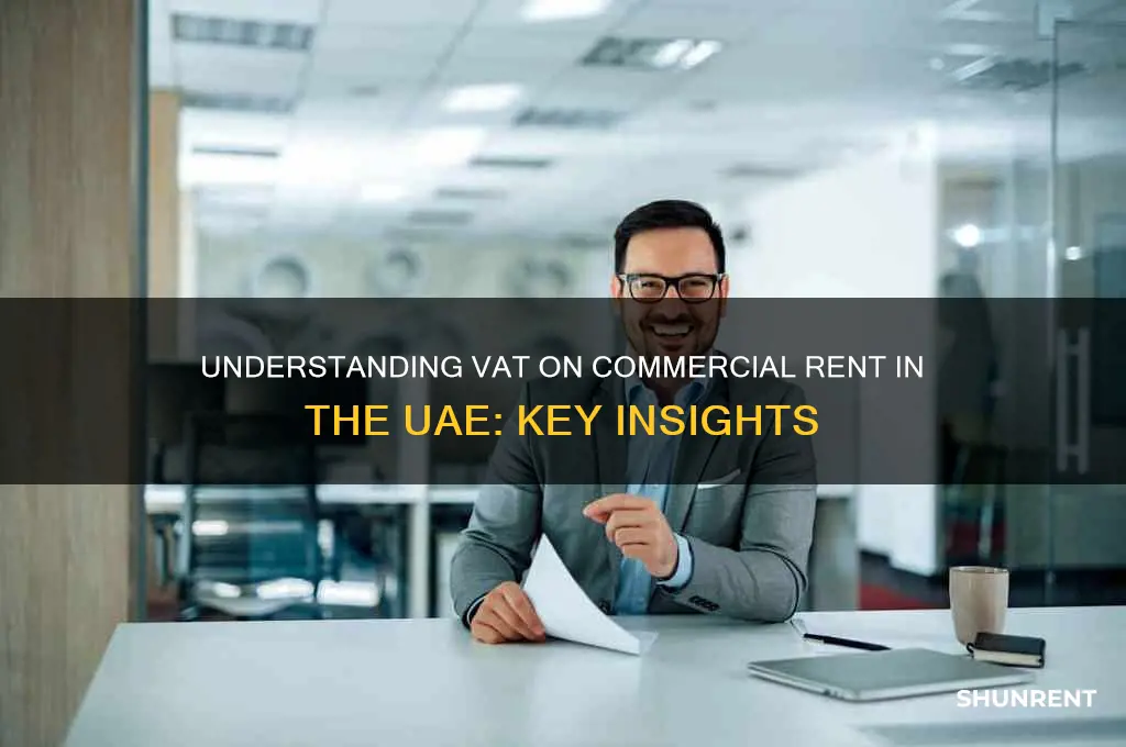 is there vat on commercial rent in uae