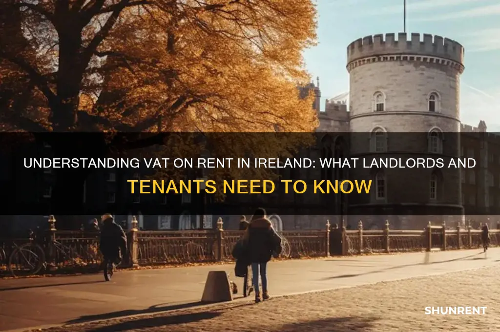 is there vat on rent in ireland