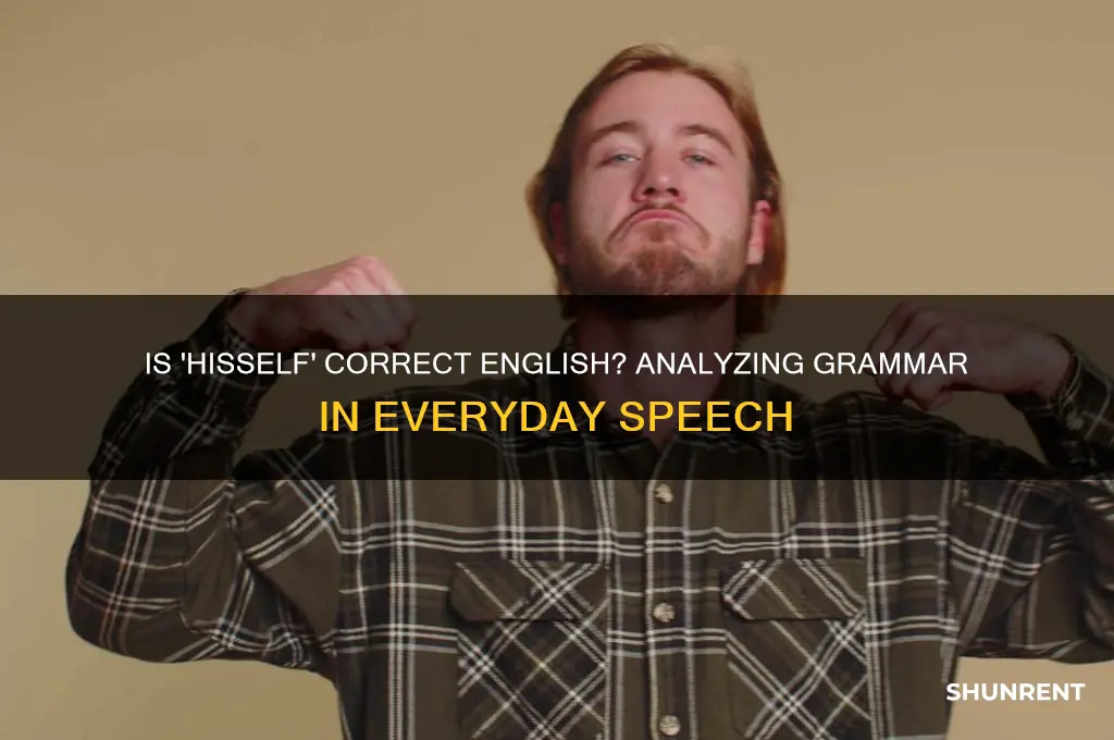 is this correct english the owner rented it hisself