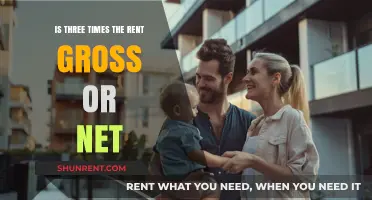 Gross or Net: Understanding the 'Three Times Rent' Rule for Tenants