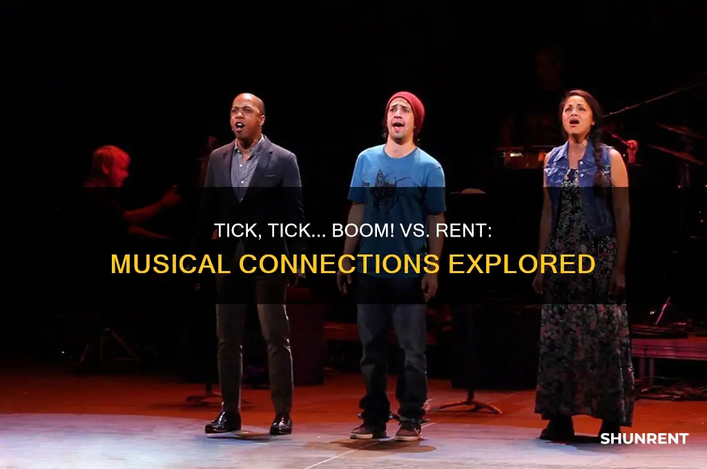 is tick tick boom music from rent