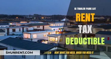 Can Trailer Park Lot Rent Be Tax Deductible? Key Insights