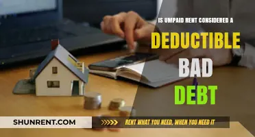 Unpaid Rent: Is It a Deductible Bad Debt for Landlords?