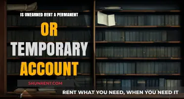 Unearned Rent: Permanent or Temporary Account? Understanding the Basics