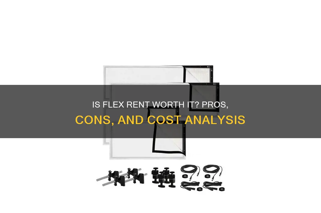 is using flex for rent worth it