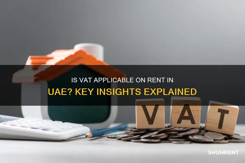 is vat applicable on rent in uae