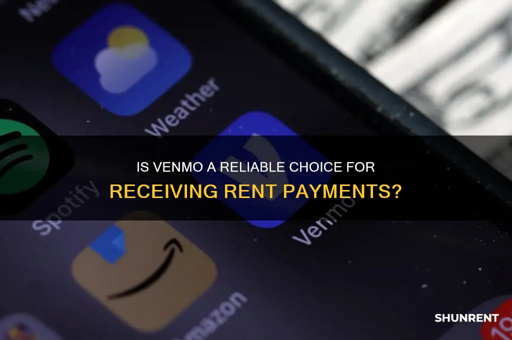 is venmo a good option to receive rent payments