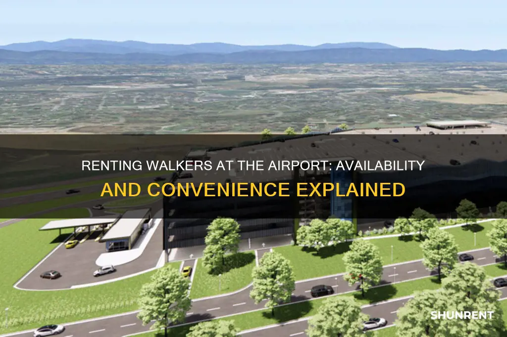 is walker available to rent in the airport