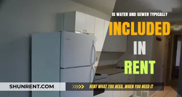 Are Water and Sewer Bills Included in Your Rent?
