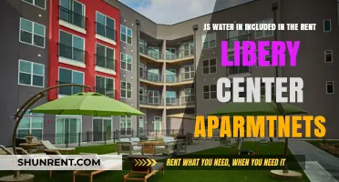 Is Water Included in Rent at Liberty Center Apartments?