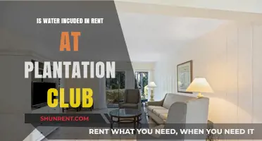 Is Water Included in Rent at Plantation Club? Find Out Here