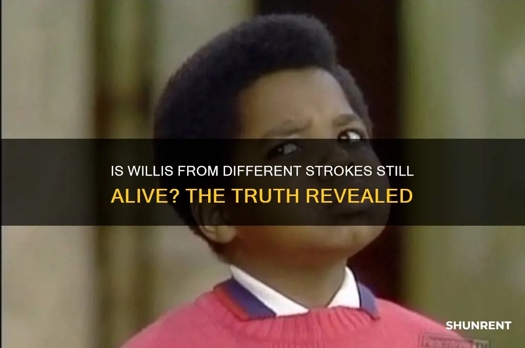 is willis from different strokes alive