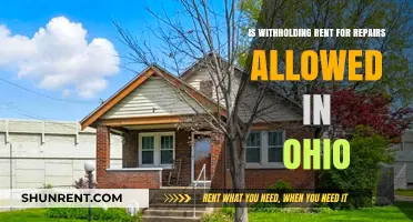 Ohio Rent Withholding Rights: Can Tenants Legally Withhold Rent for Repairs?
