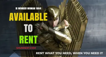 Where to Watch Wonder Woman 1984: Rental Options Revealed