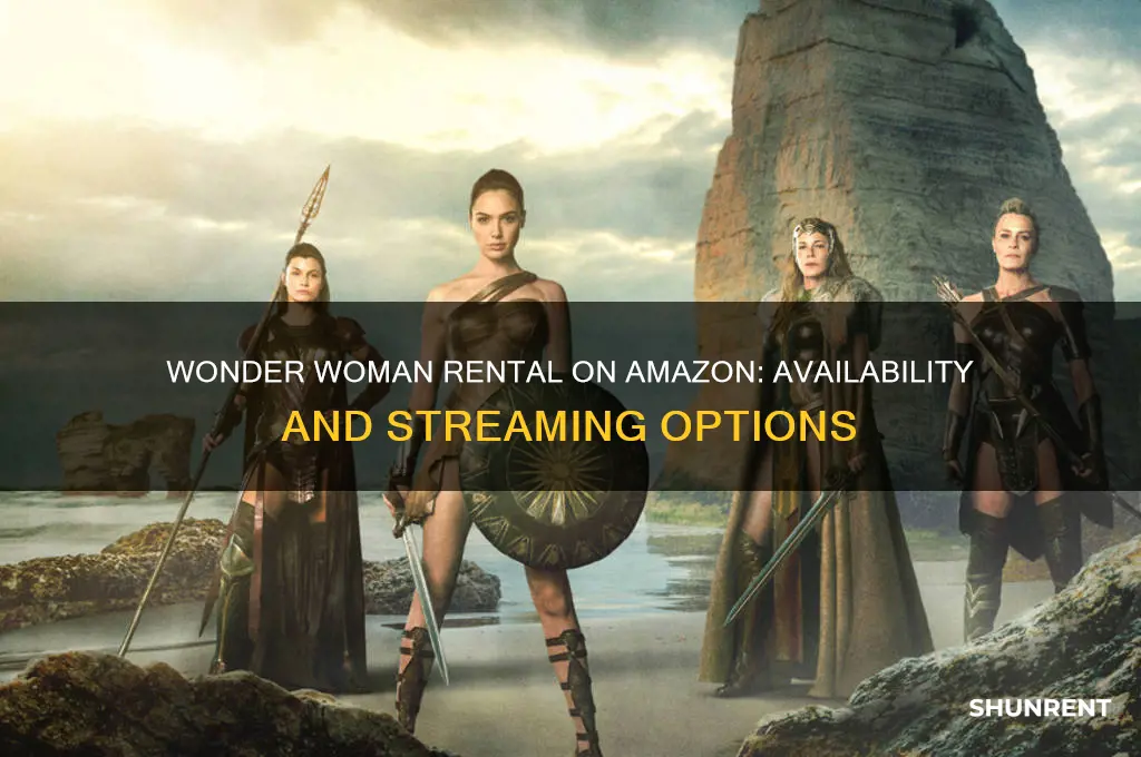 is wonder woman available to rent on amazon