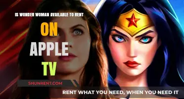 Wonder Woman on Apple TV: Can You Rent It?