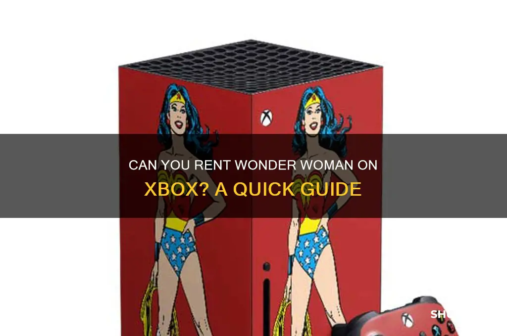 is wonder woman for rent on xbox