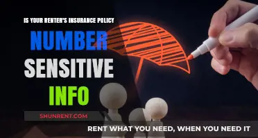 Is Your Renter's Insurance Policy Number Sensitive Information?