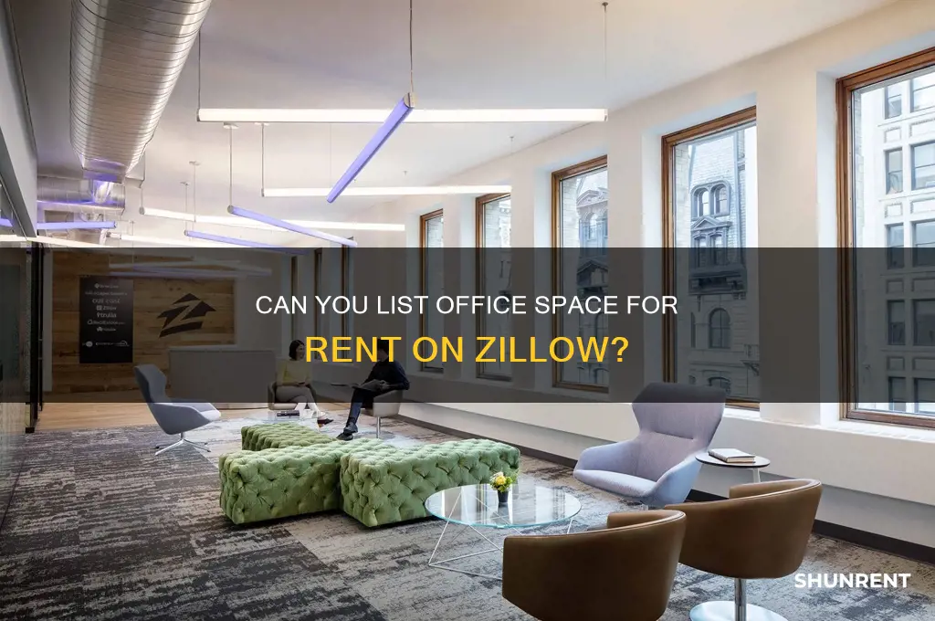 is zillow a place to list office space for rent