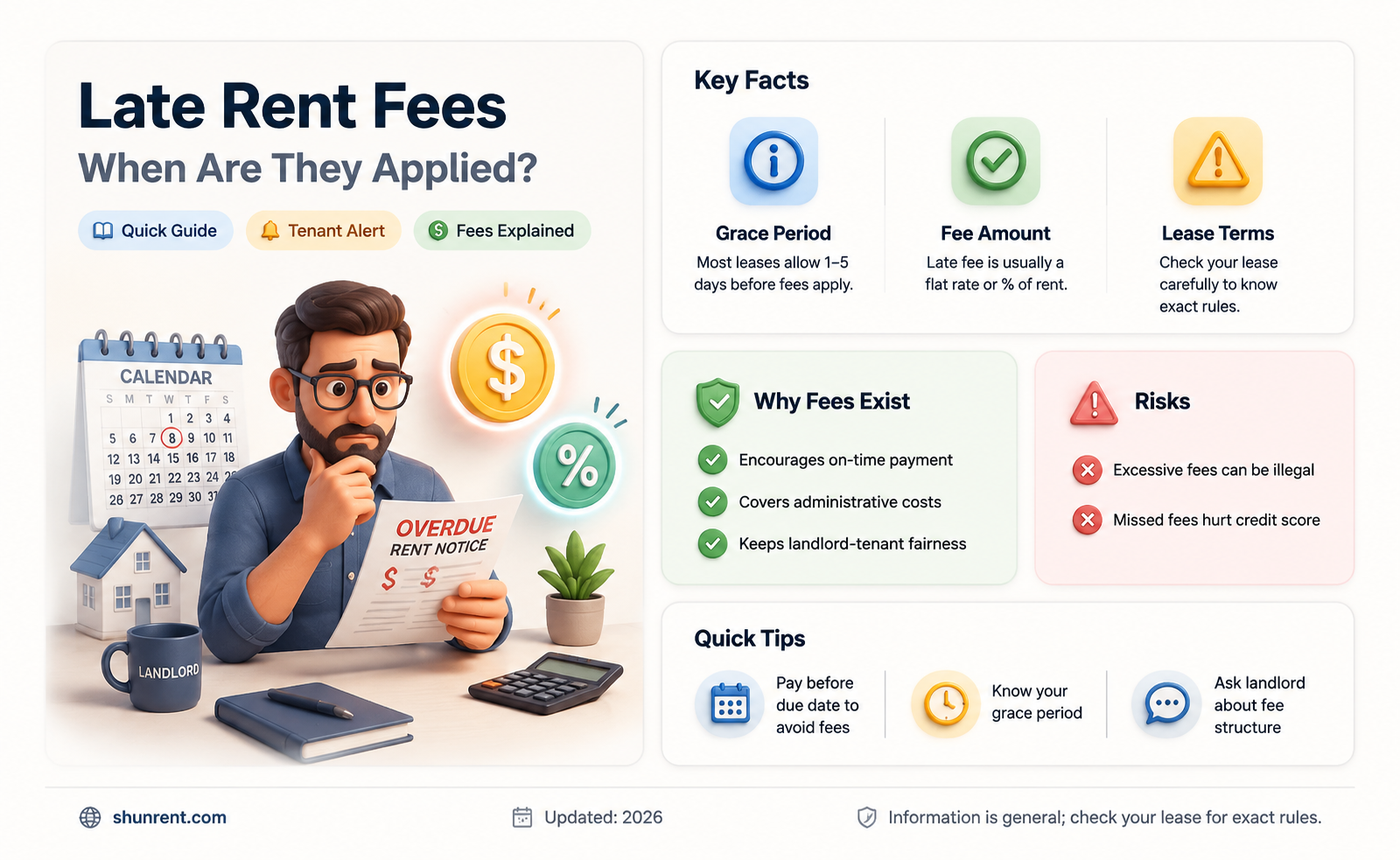 are rent late fees applied before or after rent