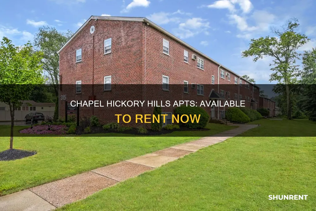 may chapel hickory hills apts available for rent