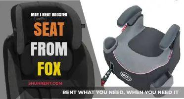 Can You Rent a Booster Seat from Fox? A Quick Guide