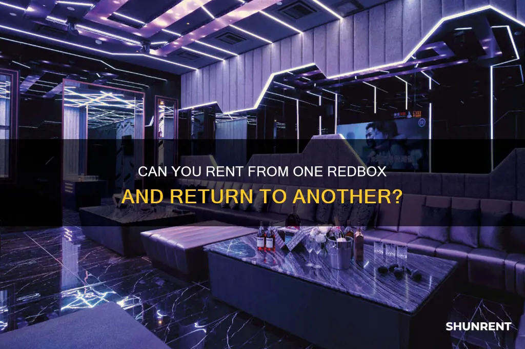 may i rent from 1 redbox and return to another