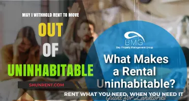 Can You Withhold Rent to Escape Uninhabitable Living Conditions?