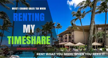 Renting Your Timeshare: Sales Tax Obligations Explained for Owners