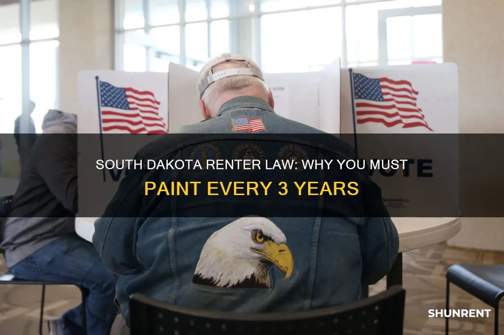 must paint every 3 years south dakota renter law
