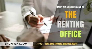 Does the Co-Signer Need to Visit the Renting Office?