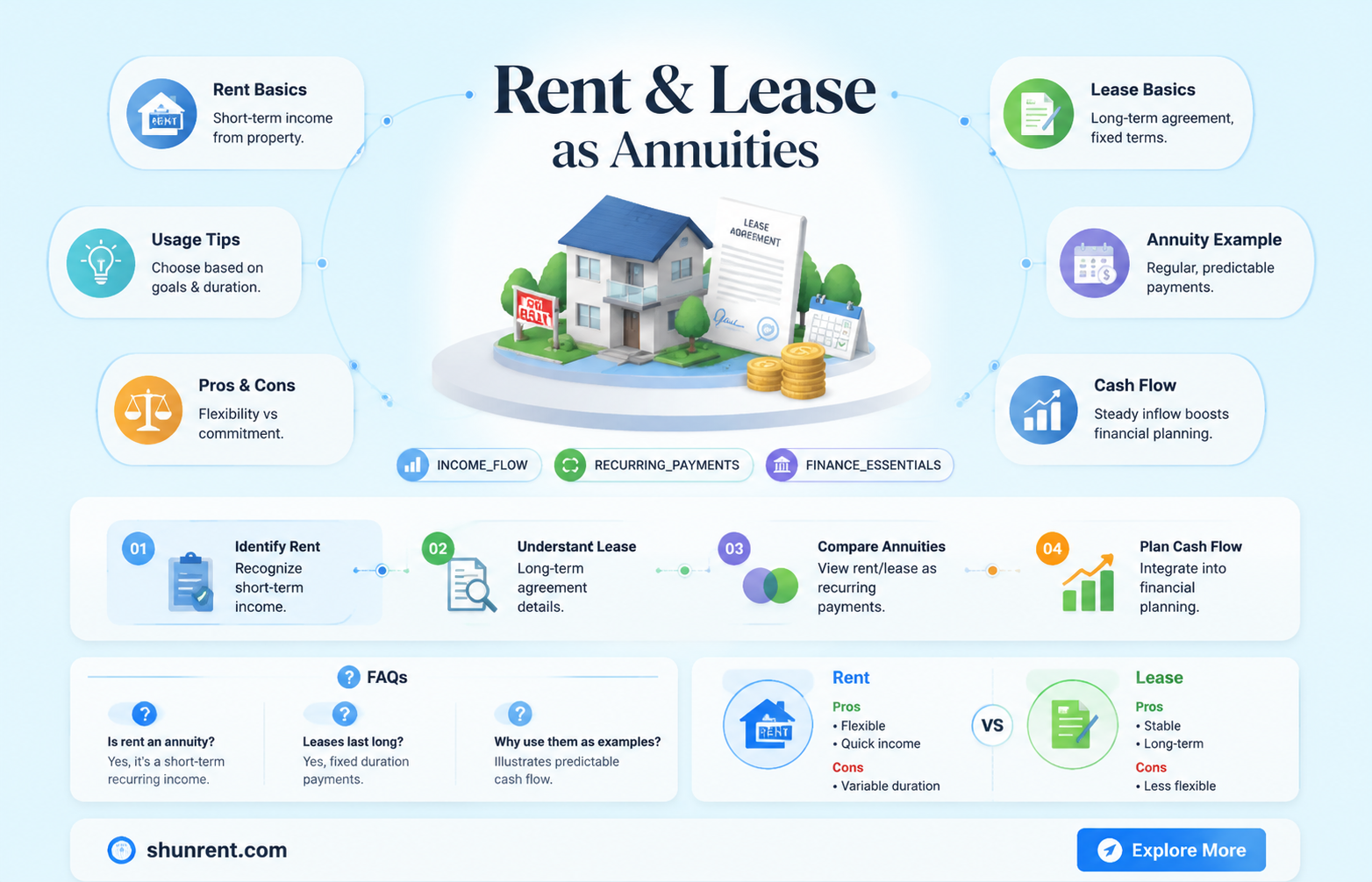 are rent ir lease examples of annuity