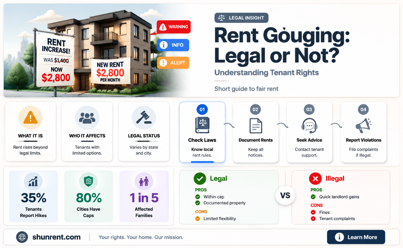 are there laws protecting price gouging on rent