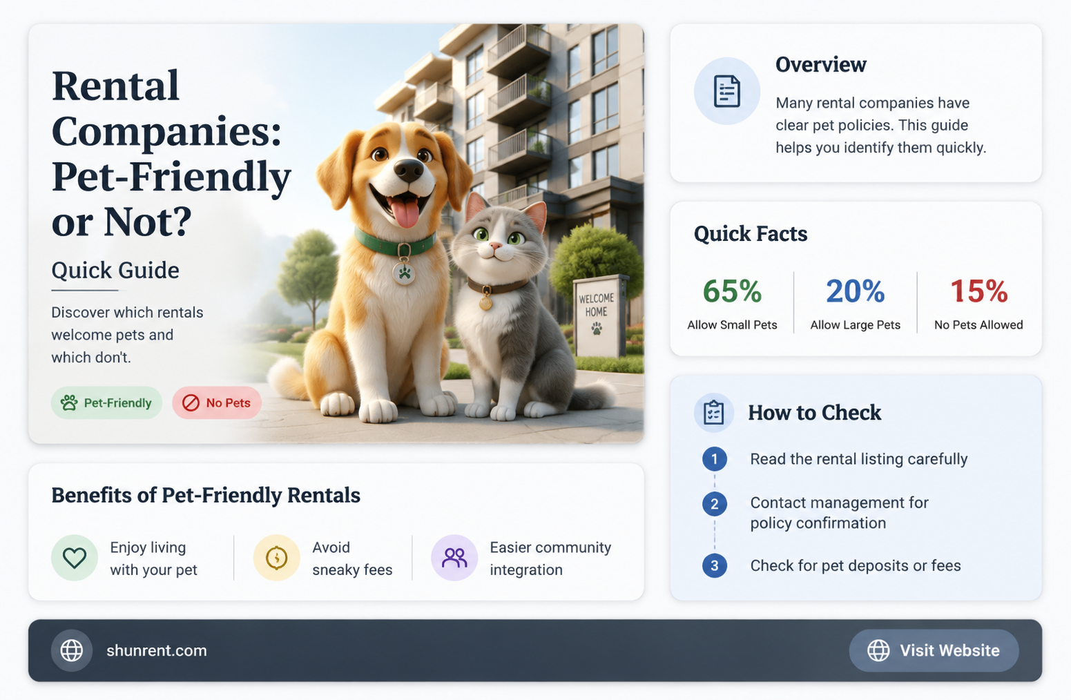 do any rental companies rent to people with three dogs