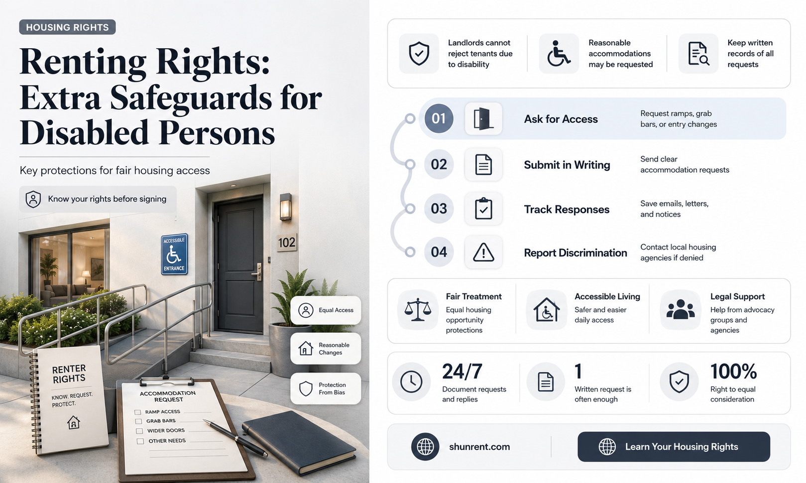 do disabled people have any additional protectionswhen renting