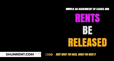 Should Assignments of Leases and Rents Be Released? Key Considerations