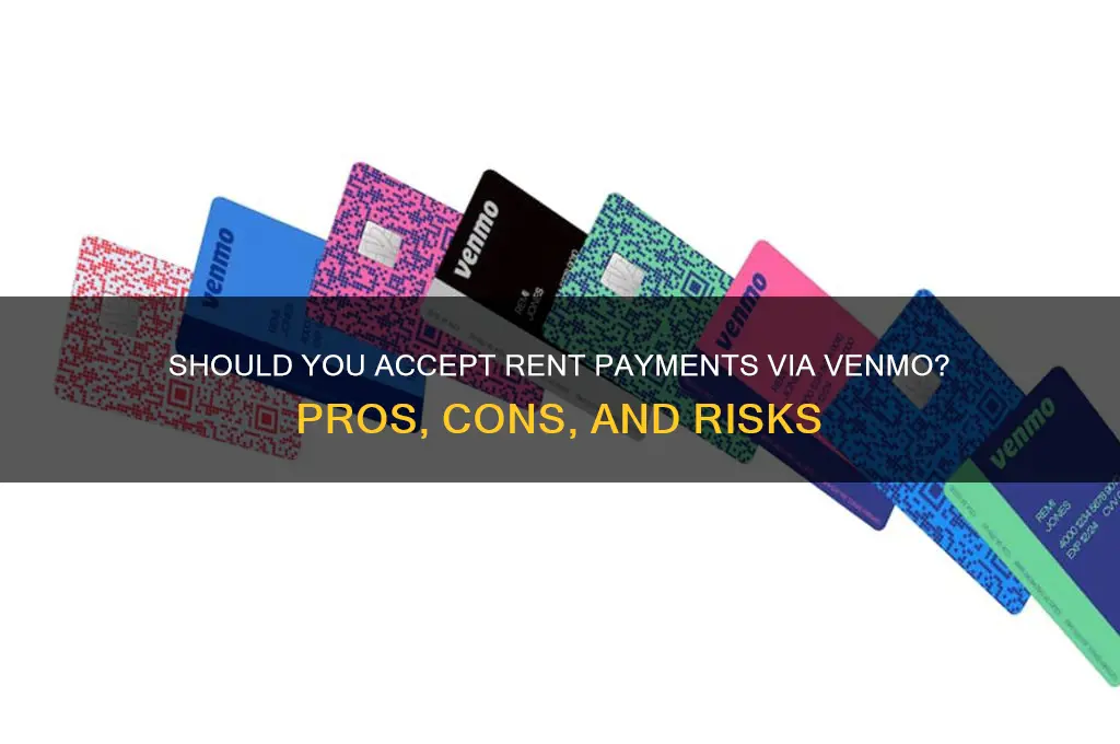 should i accept rent payments using venmo