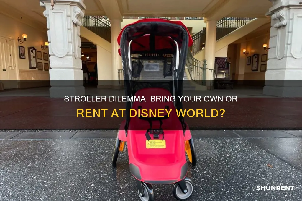 should i bring or rent a stroller at disney world