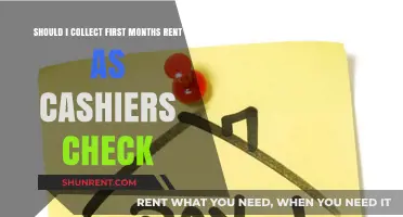 Cashier's Check for First Month's Rent: Pros, Cons, and Best Practices