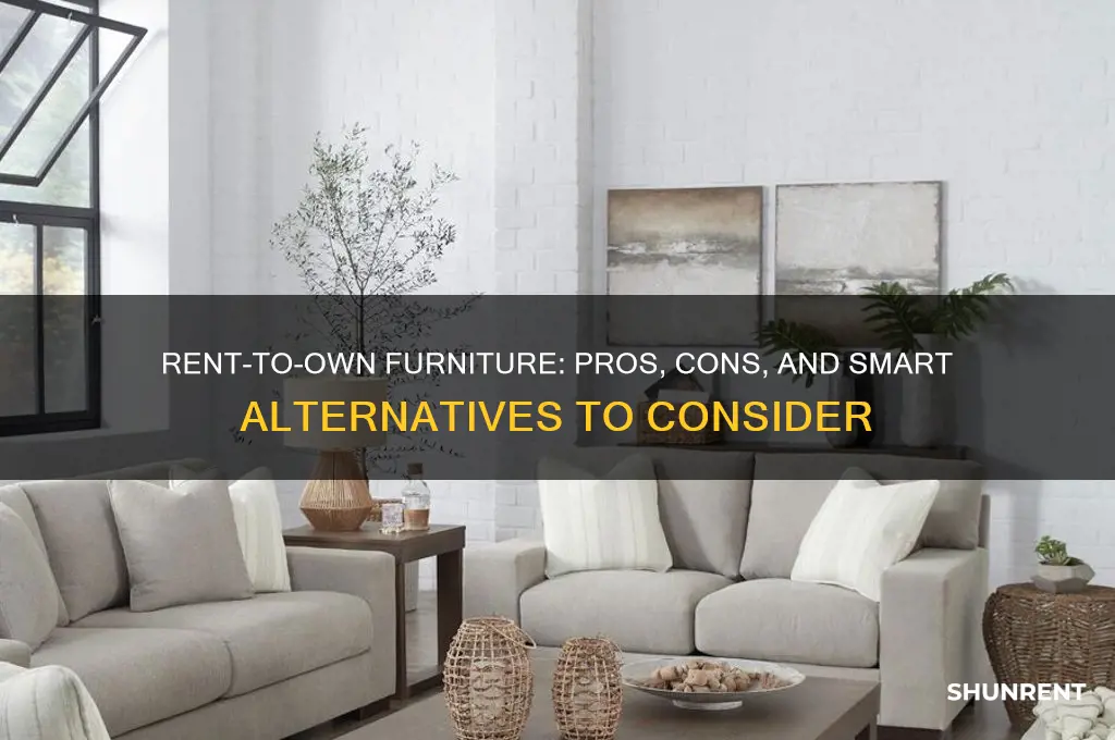 should i do rent to own furniture