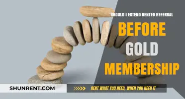 Should You Extend Rented Referrals Before Upgrading to Gold Membership?