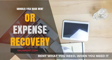 Base Rent vs. Expense Recovery: Which to File for Your Lease?