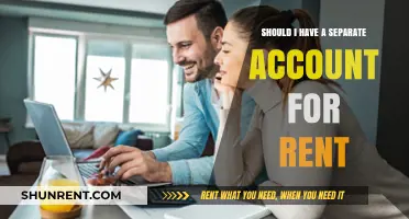 Should You Have a Separate Account for Rent? Pros and Cons