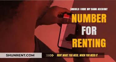 Protecting Your Privacy: Should You Hide Your Bank Account Number When Renting?